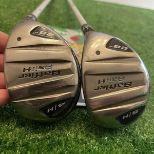 Cobra Ladies Baffler Rail H Hybrid Set 4-5 Graphite Shafts