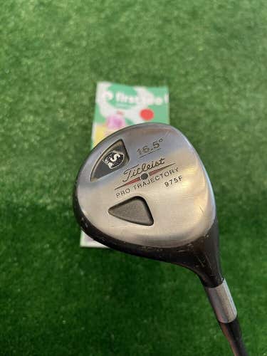 Titleist Pro Trajectory 975F 16.5* 3Wood Stiff Graphite Shaft