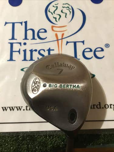 Callaway Ladies Big Bertha 7 Wood Graphite Shaft