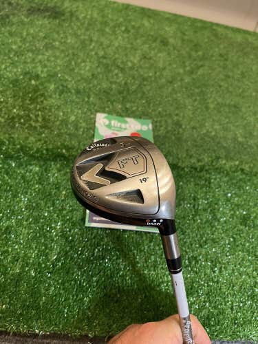 Callaway Ladies FT Draw Fusion 19* 5 Wood Sakura Graphite Shaft 41.5”