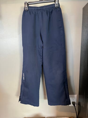 Bauer warm up pants - Small Navy Blue