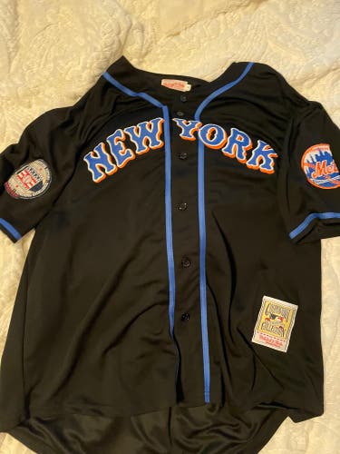 XXXL Mike piazza Black Mets jersey