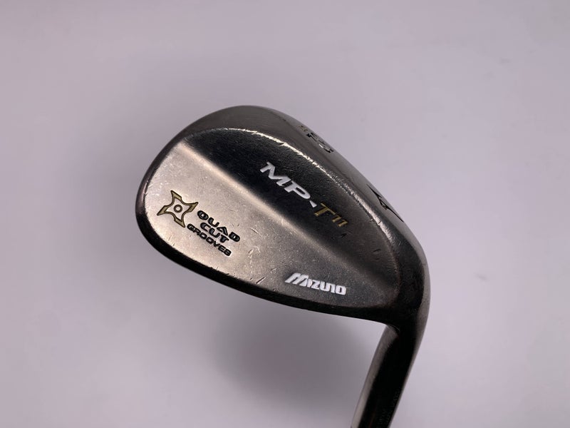 Mizuno MP-T 11 Black Nickel 52* 7 True Temper DG Spinner Wedge Steel Mens RH
