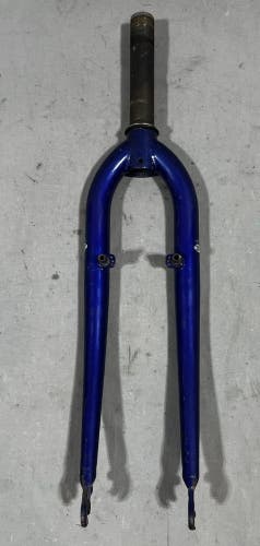 Vintage Trek CrMo 26" QR Mountain Bike Fork 140mm 1-1/8" Threaded Steerer Tube