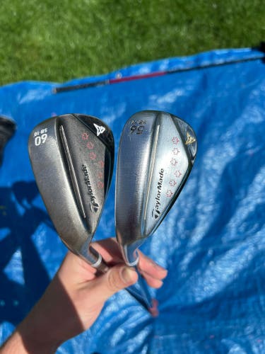 Taylormade Milled Grind 56 + 60 Degree Wedges Left Hand