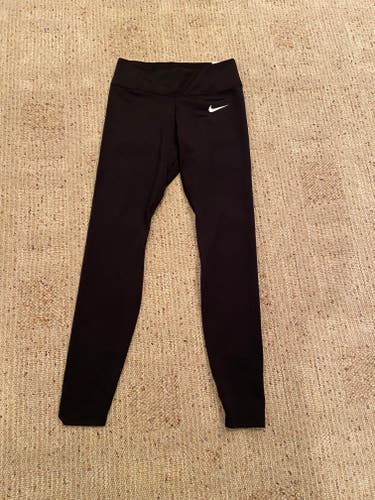 Brand New Black Nike Ohio State Hockey Dri-Fit Leggings M (With Tags)