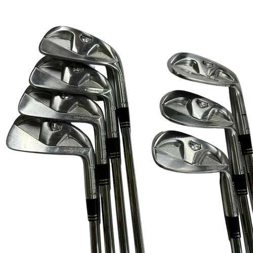 Used Taylormade Rac Forged 4i-pw Stiff Flex Steel Shaft Iron Sets