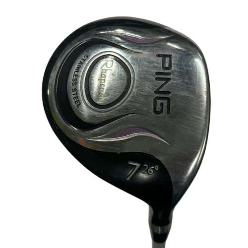 Used Ping Rhapsody 7 Wood Ladies Flex Graphite Shaft Fairway Woods