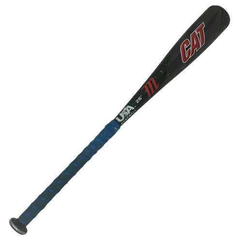 Used Marucci Cat 26" -11 Drop Usa 2 5 8 Barrel Bats