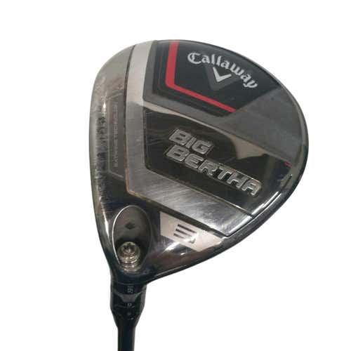 Used Callaway Big Bertha Left Hand 3 Wood Regular Flex Graphite Shaft Fairway Woods