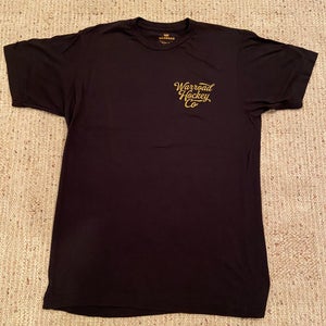 Black Warroad Hockey Co. Shirt Adult M