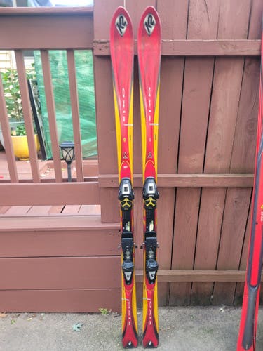 Used K2 164 cm All Mountain Axis MOD X Skis With Bindings