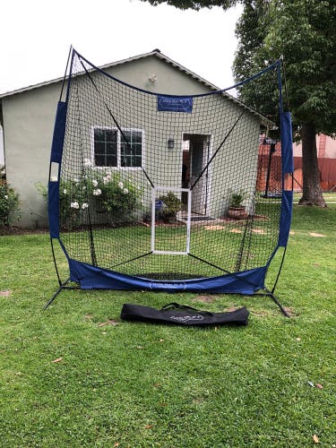 Utility Man 8x8 Baseball Hitting/Pitching Net Used