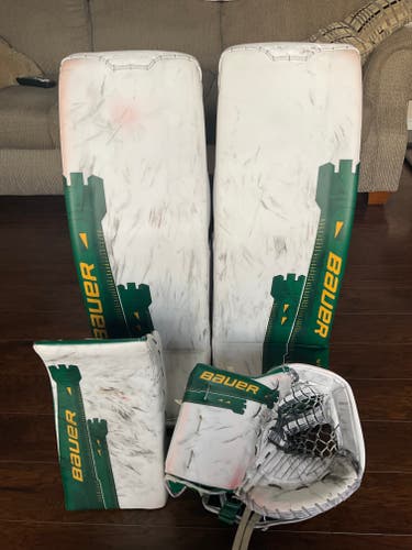 Bauer Digiprint Goalie Pads, Glove, & Blocker Set - London Knights