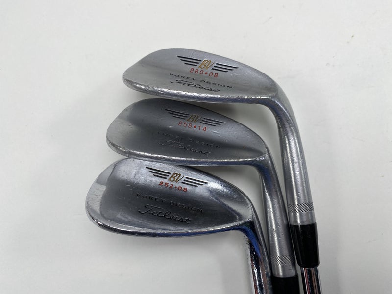 Titleist Vokey Chrome 200 Wedge Set 52* 8 | 56* 14 | 60* 8 Dynamic Gold RH