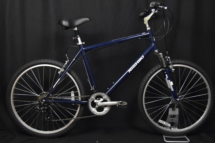 NISHIKI TAMARACK COMFORT HYBRID BIKE SIZE LARGE, 51 CM, 21 SPEED, STEEL