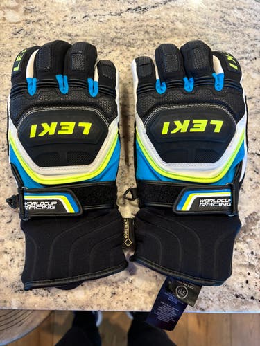 New Leki World Cup Racing gloves - Size 8.5