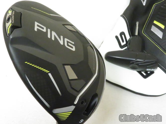 PING G430 MAX 10K Driver 9° HZRDUS Smoke RDX Red 50g 6.0 Stiff Flex +Cover  MINT