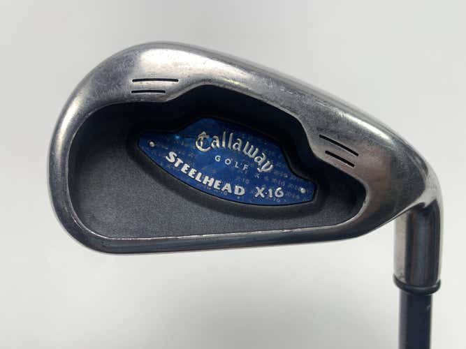 Callaway X-16 Single 6 Iron System CW85 Firm Graphite Mens RH Midsize Grip