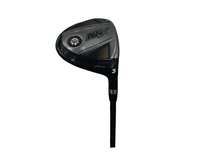 Used Walter Hagen Awx 3 Wood Senior Flex Graphite Shaft Fairway Woods