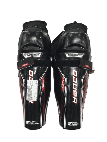 Used Bauer Nsx 11" Hockey Shin Guards