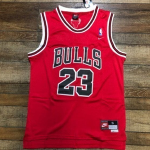 Chicago Bulls #23 Michael Jordan Red Jersey
