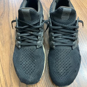 Black Used Size 14 (Women's 15) Adult Men's Adidas Shoes