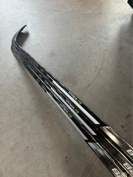3 PACK NCAA New Senior Bauer Left Hand 87 Flex P28 Pro Stock Vapor Hyperlite Hockey Stick