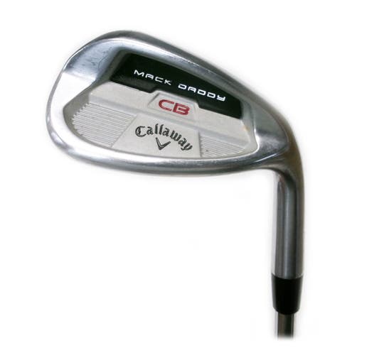 Callaway Mack Daddy CB Full Face 54* Sand Wedge Steel KBS Hi Rev 2.0 Wedge Flex