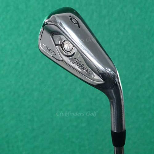 Titleist T200 Single 6 Iron True Temper AMT Red S300 Steel Stiff