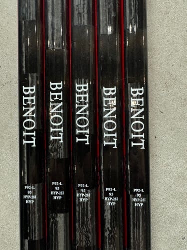 NHL Simon Benoit New Senior Bauer Left Hand 95 Flex P92 Pro Stock Vapor Hyperlite Hockey Stick