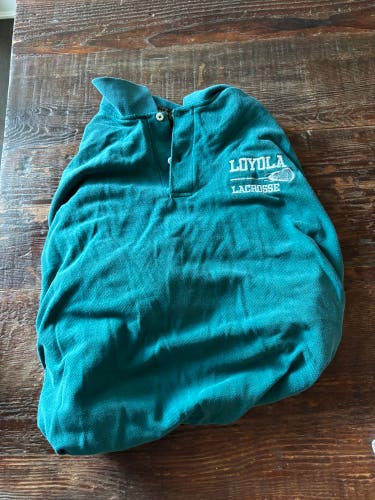 Men’s Unworn Vintage Loyola Lacrosse Polo Mens XL