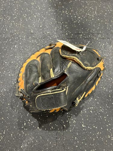 Used MacGregor Right Hand Throw Catcher's Baseball Glove 29"