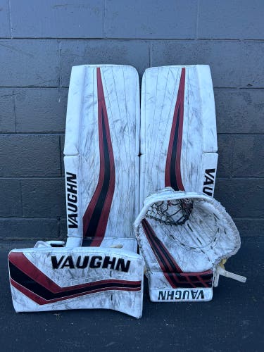 Game Worn Kuemper Arizona Coyotes Vaughn Regular Pro Stock Goalie Full Set