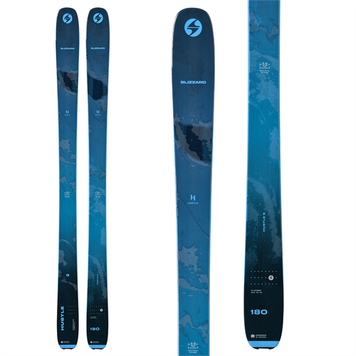 New 2024 Blizzard Hustle 9 skis w/o bindings, Size: 172