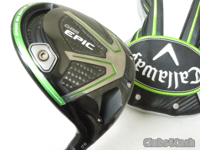 Callaway GBB Epic Driver 9° Fujikura Pro 62 Regular Flex +Cover