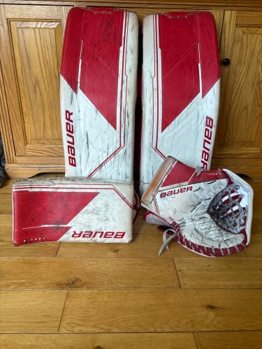 Hockey goalie pads