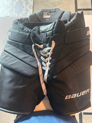 Used Senior Large Bauer Pro Hockey Goalie Pants