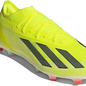 Adidas IG0601 X Crazyfast Pro FG Soccer Cleats Solar Yellow Black US 11 W 12