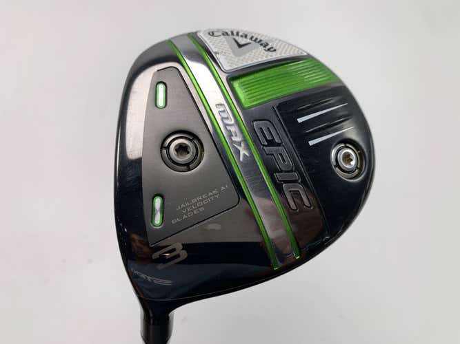 Callaway EPIC Max 3 Fairway Wood 15* Project X HZRDUS Smoke iM10 6.0 Stiff LH