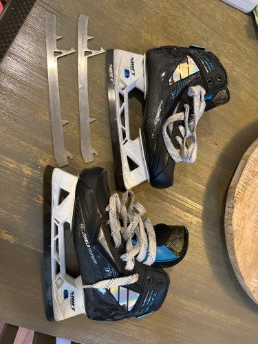 True TF9 Goalie Skates Size 7.5 With Extra Steel