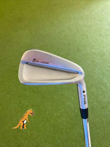 Used RH Ping iBlade Black Dot 4 Iron CFS Distance Steel Stiff