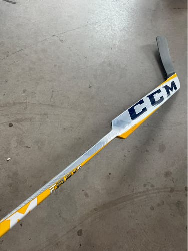 NCAA New Senior CCM Regular 26" Paddle Pro Stock Eflex 5 prolite Goalie Stick