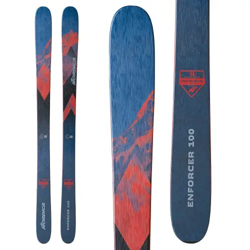 New 2023 Blizzard Enforcer 100 skis w/o bindings, Size: 165