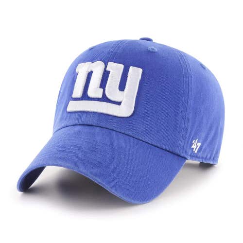 2024 New York Giants Blue Clean Up Adjustable Strapback Hat Dad Cap