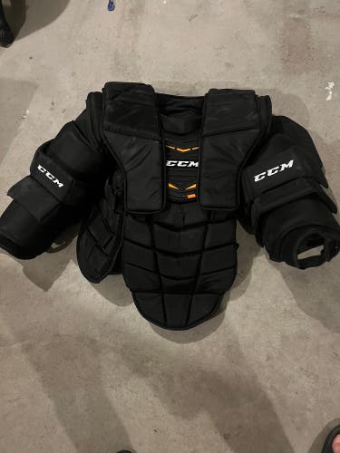 Used Large CCM Pro Stock Goalie Chest Protector