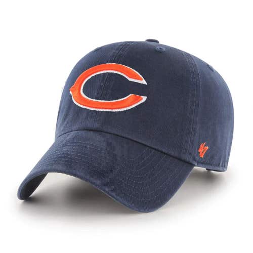 2024 Chicago Bears Navy 47 Adjustable Clean Up Dad Cap