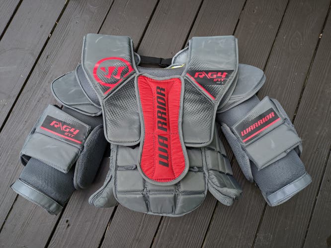 Used Warrior Ritual R/G4 Chest Protector Intermediate Medium Large