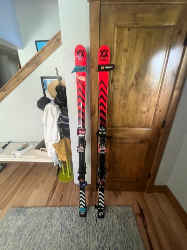 Volkl Racetiger GS Skis 188 With Bindings