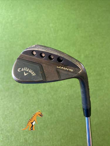 Used RH Callaway Jaws Raw Full Toe 60.10* Lob Wedge Dynamic Gold Spinner Steel